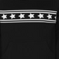 Moletom com capuz estampado de estrela para meninas Ideology, preto, tamanho 4T