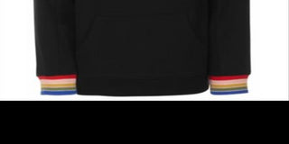 Moletom com capuz estampado de estrela para meninas Ideology, preto, tamanho 4T