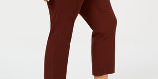Calça Alfani Feminina Tornozelo Marrom Tamanho 26W