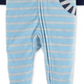 Macacão com pés para dormir e brincar Carter's Baby Boy's Tiger Fleece, azul, tamanho 9MOS