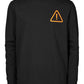 Camiseta estampada gráfica Ideology Boy's, preta, tamanho médio