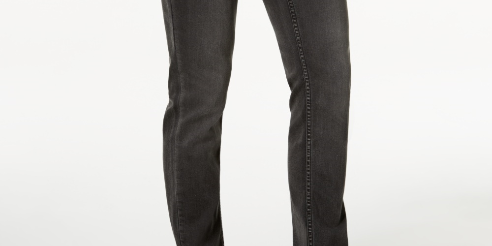 Calça jeans skinny masculina INC International Concepts preta tamanho 38x34