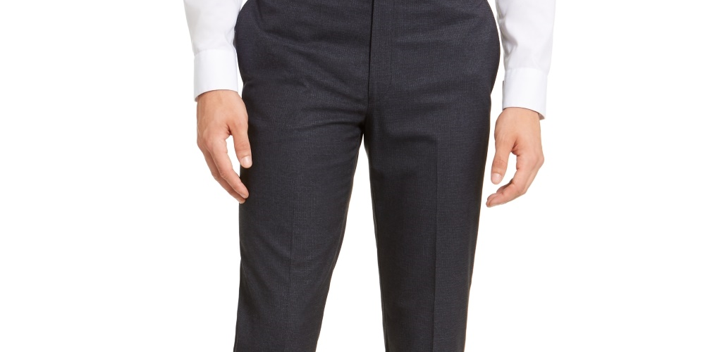 Calça Slim Fit Masculina Calvin Klein Azul Tamanho 33X32