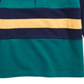 Camisa polo de algodão com blocos de cores para meninos First Impressions, verde, tamanho 24 MOS