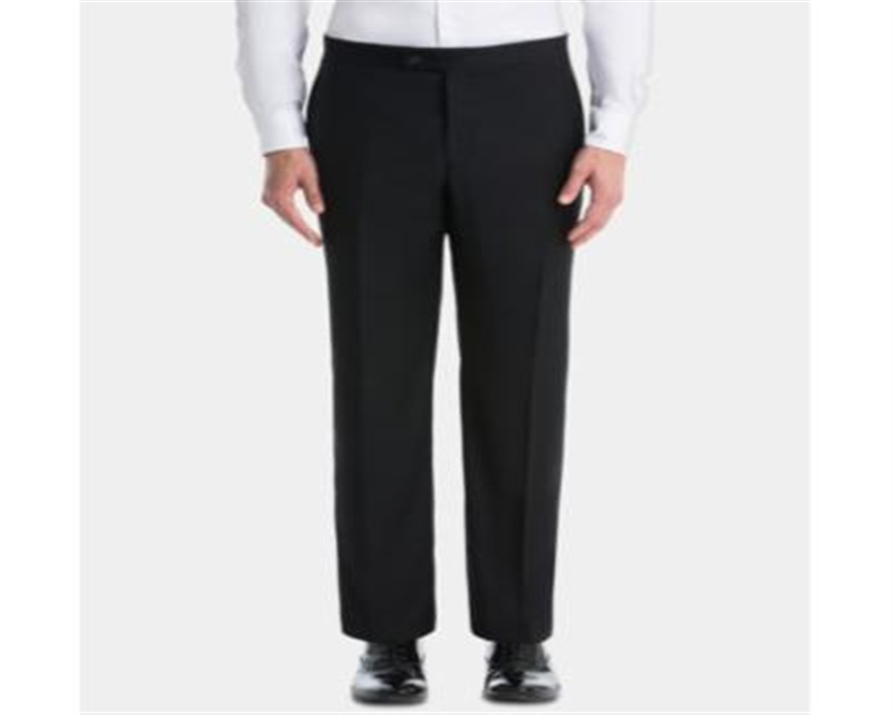 Calça de smoking Ralph Lauren masculina Classic Fit preta tamanho 40x32