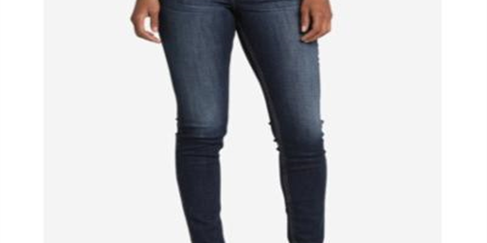 Calça jeans skinny elástica Suki Skinny feminina da Silver Jeans Co., azul, tamanho 33