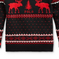 Suéter Ralph Lauren Little Boy's Rena Mistura de Lã Preto Tamanho 6