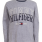 Camiseta Tommy Hilfiger Little Boy's Tony Logo Cinza Tamanho 5