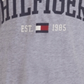 Camiseta Tommy Hilfiger Little Boy's Tony Logo Cinza Tamanho 5