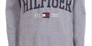Camiseta Tommy Hilfiger Little Boy's Tony Logo Cinza Tamanho 5