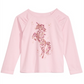 Camiseta infantil feminina Epic Threads Sparkle Unicorn rosa tamanho 2T