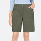Shorts Karen Scott Petite Skimmer Feminino Verde Tamanho 8 P