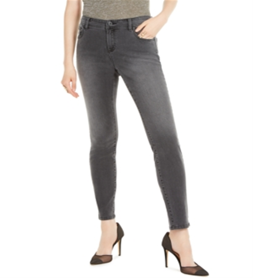 Calça jeans skinny feminina INC International Concepts Essentials preta tamanho 8