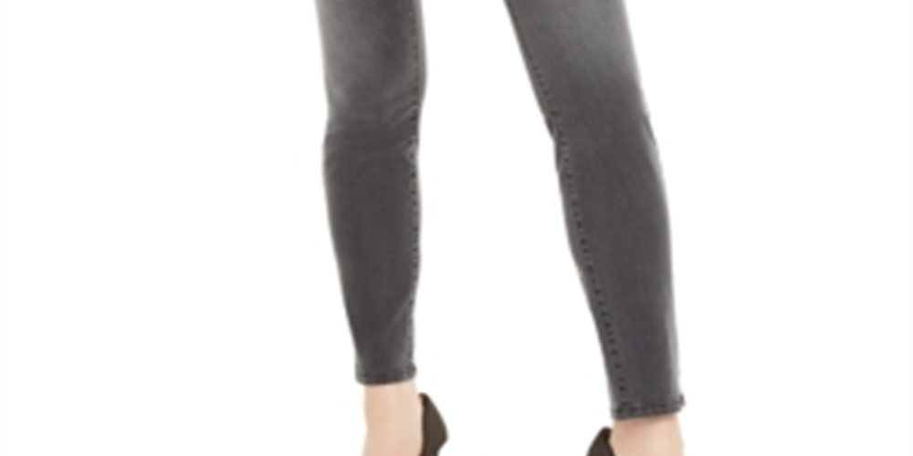 Calça jeans skinny feminina INC International Concepts Essentials preta tamanho 8