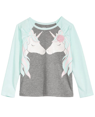 Epic Threads Toddler Girls Unicorn Friends T-Shirt  Gray Size 3T REG