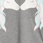 Camiseta infantil Epic Threads Unicorn Friends, cinza, tamanho 3T, REG