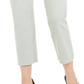 Calça jeans feminina com bainha desfiada e perna reta, tamanho 2, verde, da INC International Concepts