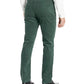 Calça de veludo cotelê masculina Nautica Classic Fit com perna reta, verde, tamanho 40x30