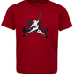 Camiseta Nike Air Graphic Jordan Boy's Vermelha Tamanho 4