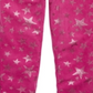 Calça de pijama de veludo com estampa de estrela Max &amp; Olivia Little &amp; Big Girl's, rosa, tamanho pequeno