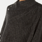 Poncho envelope feminino Karen Scott, preto, tamanho pequeno