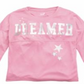 Pijama estampado Dreamer para meninas Max &amp; Olivia Little &amp; Big, rosa, tamanho extragrande
