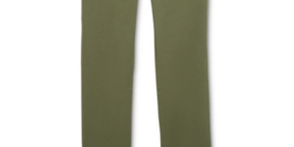 Calça jeans feminina Charter Club Lexington reta, verde, tamanho 16 S