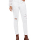 Calça jeans skinny feminina Style &amp; Co, branca, tamanho 16