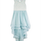 Vestido bordado alto e baixo Speechless Big Girl's Plus tamanho 16
