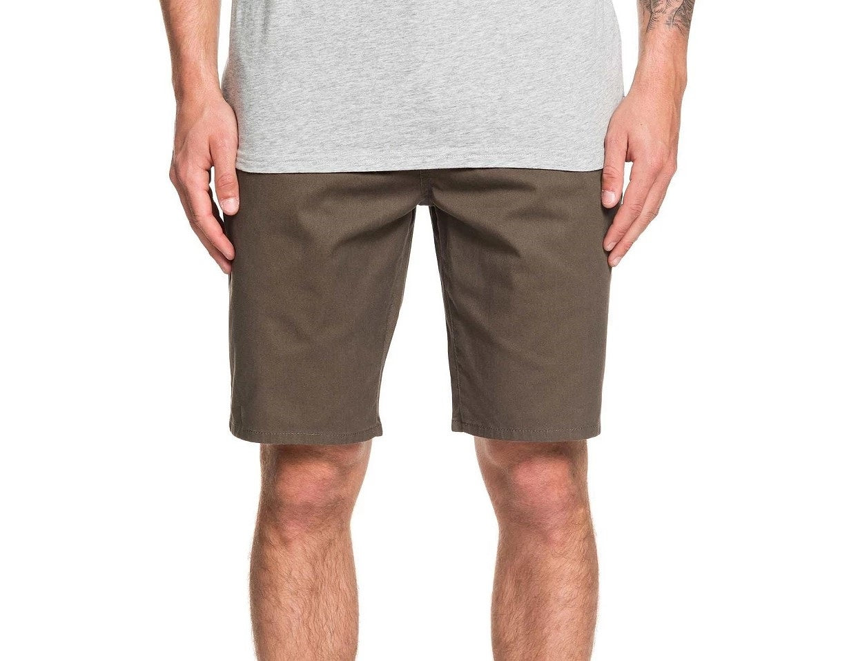Shorts Quiksilver New Everyday Union Stretch 21" Masculino Marrom Tamanho 38 REG