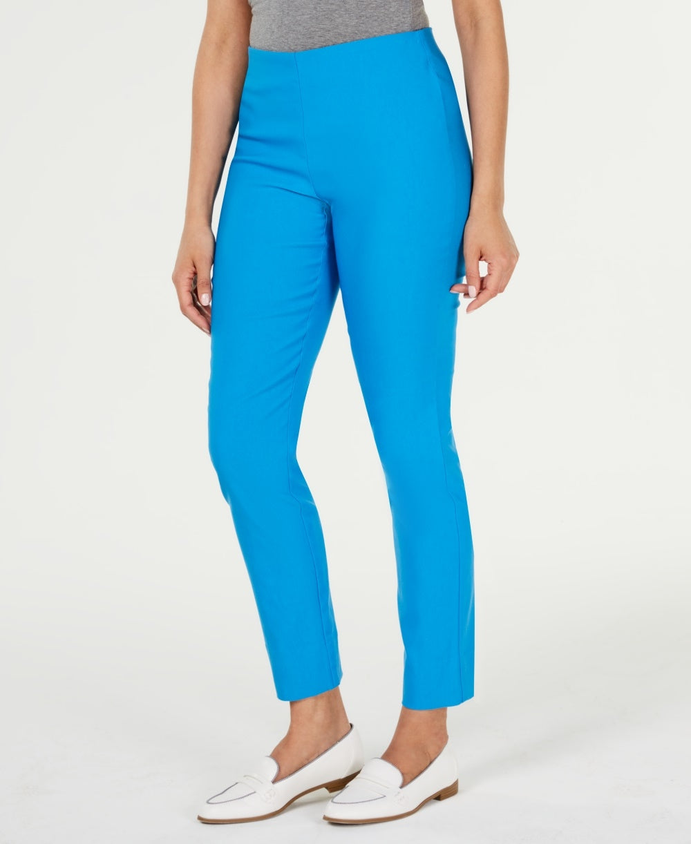 Calça skinny Chelsea Tummy Control feminina Charter Club, azul, tamanho 12