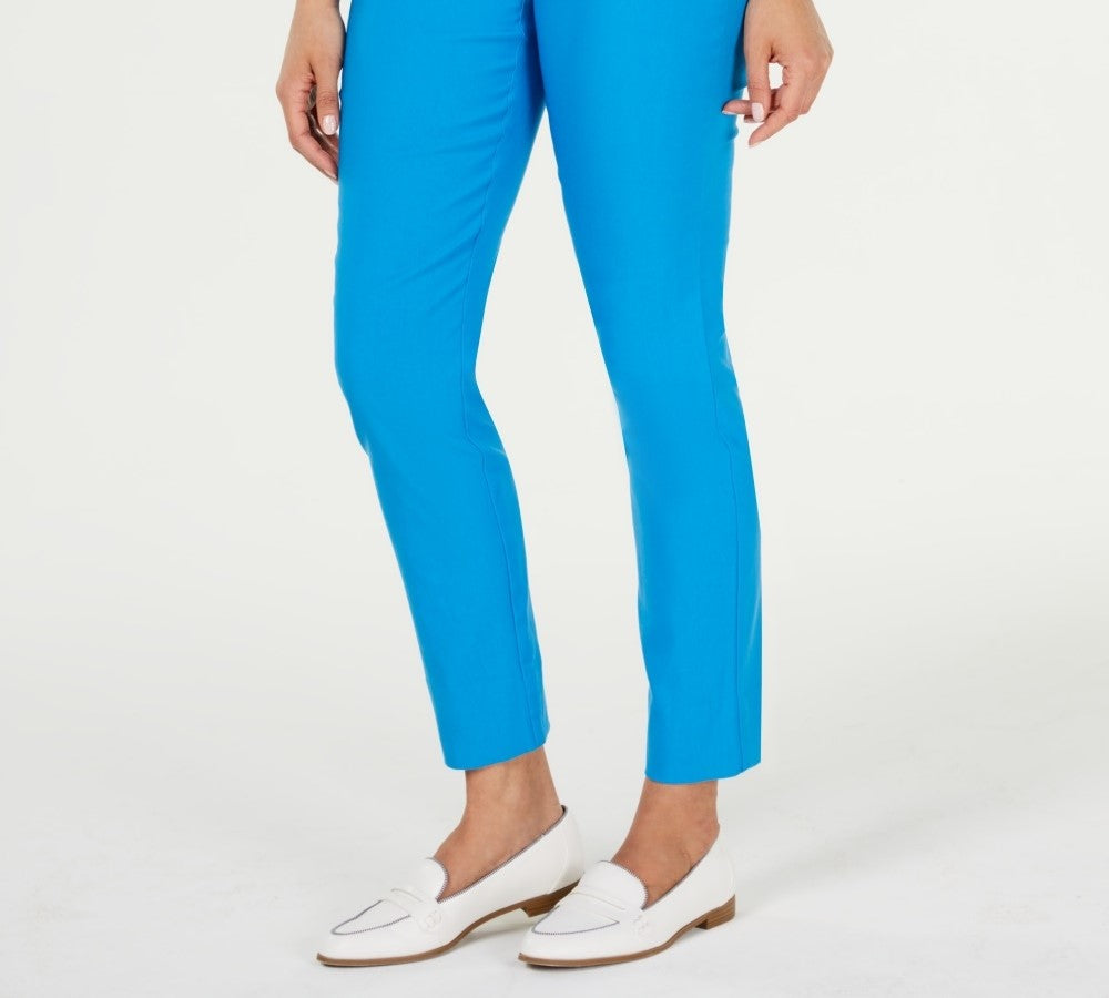 Calça skinny Chelsea Tummy Control feminina Charter Club, azul, tamanho 12