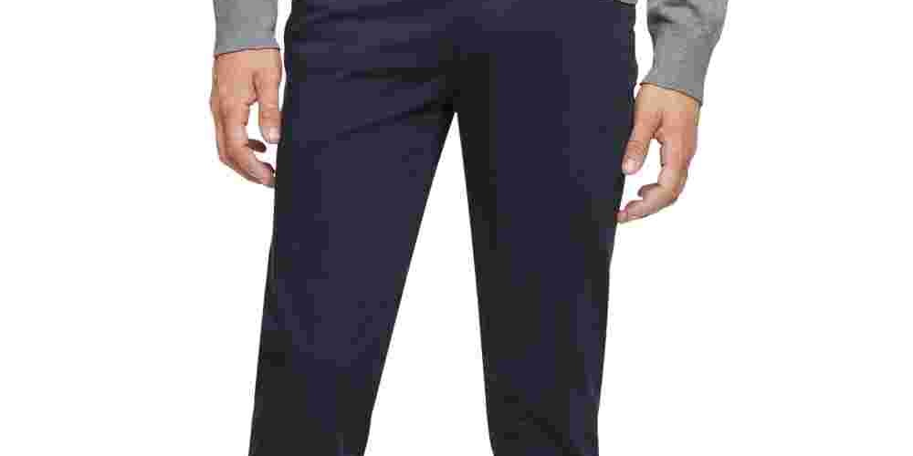 Calça Calvin Klein Masculina Slim Fit Autêntica de Cetim com Cinco Bolsos Cinza Tamanho 32X34