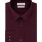 Camisa social Calvin Klein masculina slim fit com gola flexível elástica vermelha tamanho 34-35