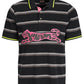 Camisa polo masculina Le Tigre Ellison Logo rosa tamanho médio