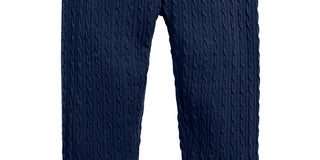 Legging texturizada para bebê menina First Impressions, azul, tamanho 12 meses