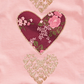 Camiseta infantil Epic Threads Little Girl's Hearts, rosa, tamanho 5