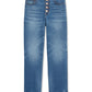 Calça jeans feminina rasgada e reta, tamanho 12, da INC International Concepts