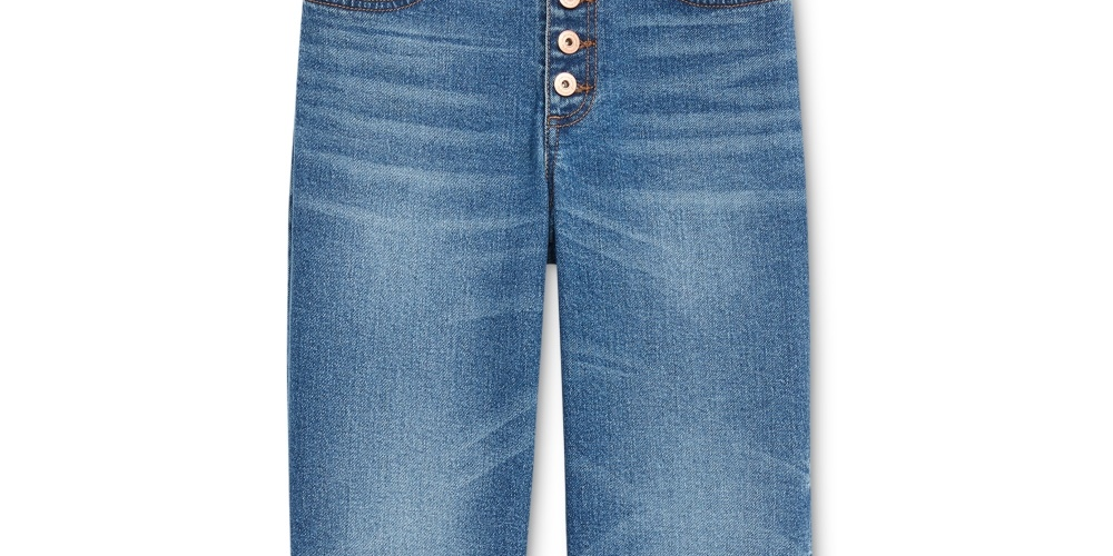 Calça jeans feminina rasgada e reta, tamanho 12, da INC International Concepts