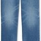 Calça jeans feminina rasgada e reta, tamanho 12, da INC International Concepts