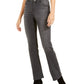 Calça jeans feminina Incfinity Bootcut Curvy-Fit da INC International Concepts, preta, tamanho 10