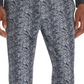 Calça Masculina Tallia Grande Estampa Pele de Cobra Jogger Stretch Cinza Tamanho Grande