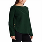 Blusa Ralph Lauren Feminina com Botões e Decote Canoa Verde Tamanho X-G