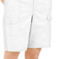 Shorts feminino Karen Scott com bolso frontal, tamanho natural 6