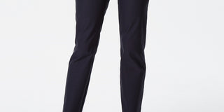 Charter Club Women's Cambridge Skinny Pull-On Tummy-Control Pants Bright Blue Size 18 S