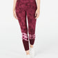 Leggings Tie-Dyed Femininas Ideology Vermelhas Tamanho X-S
