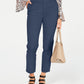 Calça Chino Feminina Style &amp; Co Azul Tamanho 2