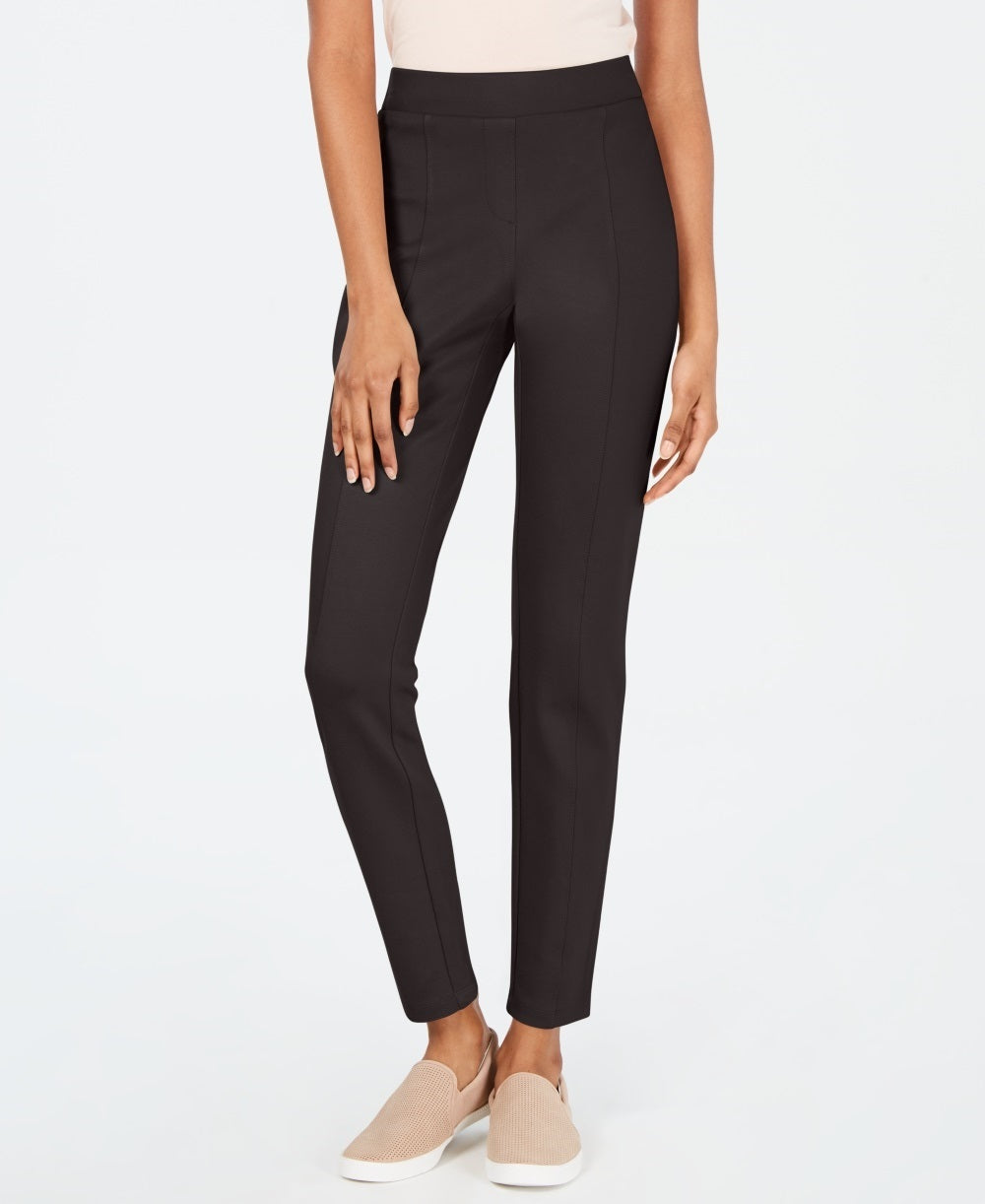 Leggings de malha Curvy SeaPonte femininas Style &amp; Co, cinza, tamanho X-S