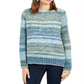 Suéter feminino de chenille com gola redonda estilo &amp; co, verde, tamanho pequeno GG