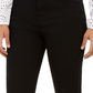 Calça jeans skinny feminina Style &amp; Co, cintura alta, preta, tamanho 14